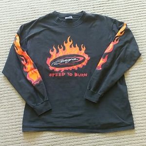 Large Vintage Baja speed changes you graphic shirt